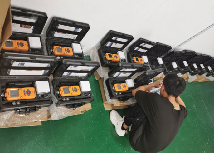 軍品生產企業(yè)無線便攜式有毒有害氣體檢測報警儀